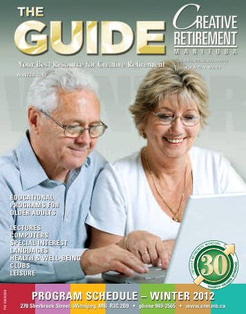 winter 2012 - Creative Retirement Manitoba Home Page