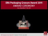 ERA Packaging Gravure Award 2011