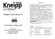 Kneipp-Verein Lübeck e.V.