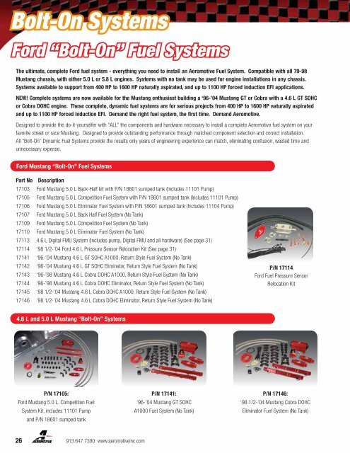 to download the Aeromotive Product Catalog - efisupply.com