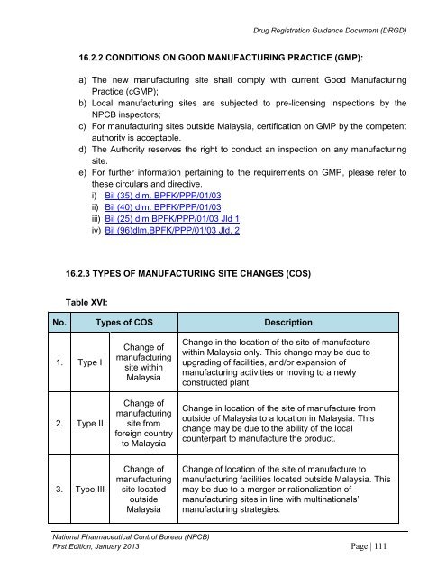 DRUG REGISTRATION GUIDANCE DOCUMENT (DRGD) - BPFK