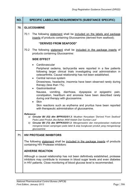 DRUG REGISTRATION GUIDANCE DOCUMENT (DRGD) - BPFK