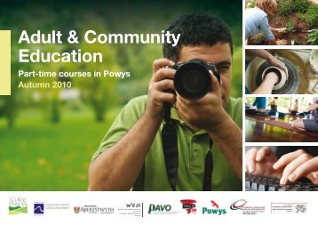 Adult & Community Education Part-time courses in ... - Coleg Powys