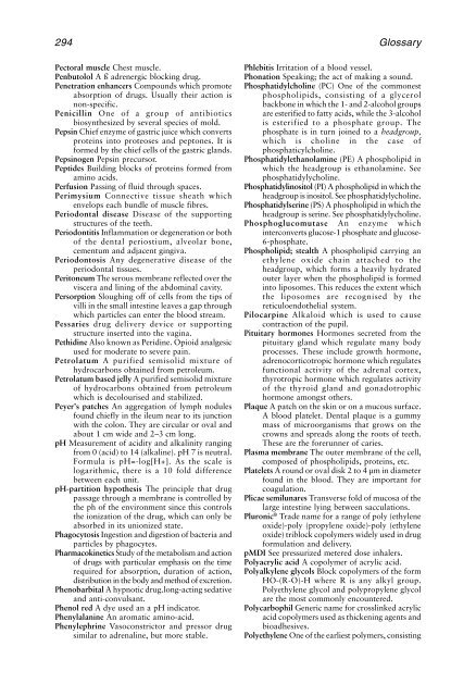 Physiological Pharmaceutics