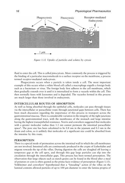 Physiological Pharmaceutics