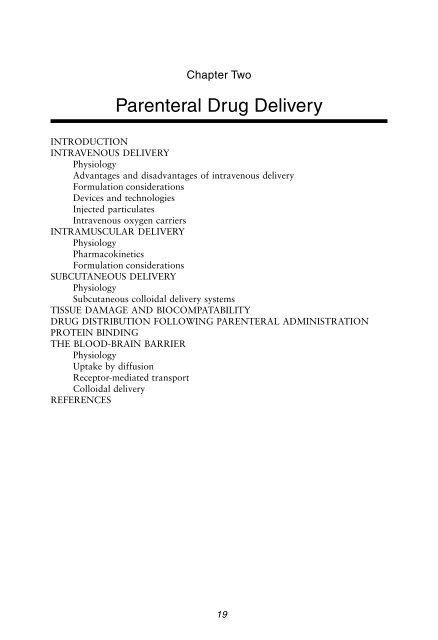 Physiological Pharmaceutics