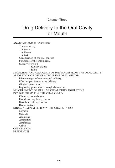 Physiological Pharmaceutics