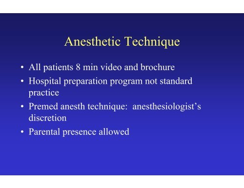 Anesthesia and Analgesia - The Society for Pediatric Anesthesia