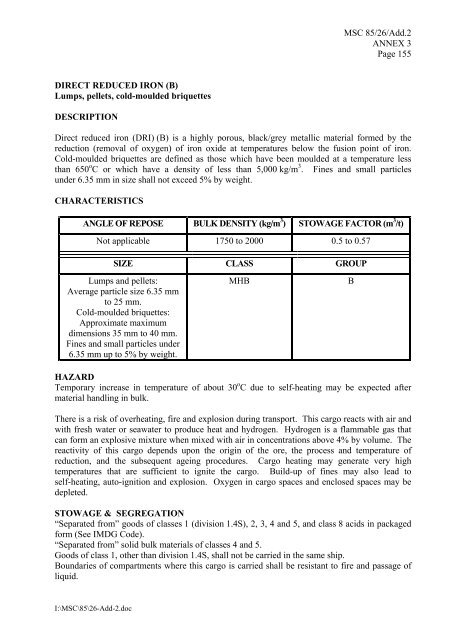 MSC 85/26/Add.2 ANNEX 3 RESOLUTION MSC.268(85) - US Coast ...