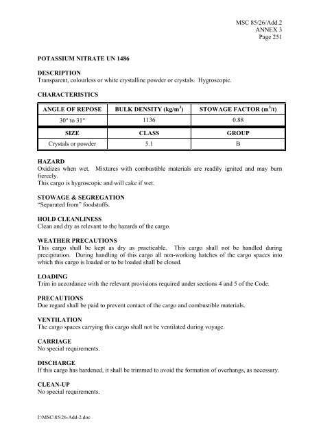 MSC 85/26/Add.2 ANNEX 3 RESOLUTION MSC.268(85) - US Coast ...