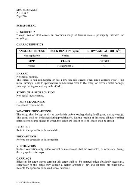 MSC 85/26/Add.2 ANNEX 3 RESOLUTION MSC.268(85) - US Coast ...