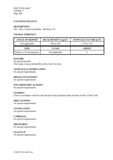 MSC 85/26/Add.2 ANNEX 3 RESOLUTION MSC.268(85) - US Coast ...