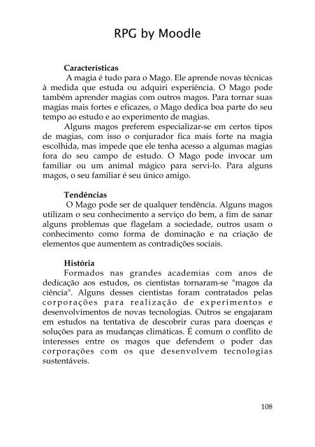 livro RPG by Moodle - Alfredo Matta