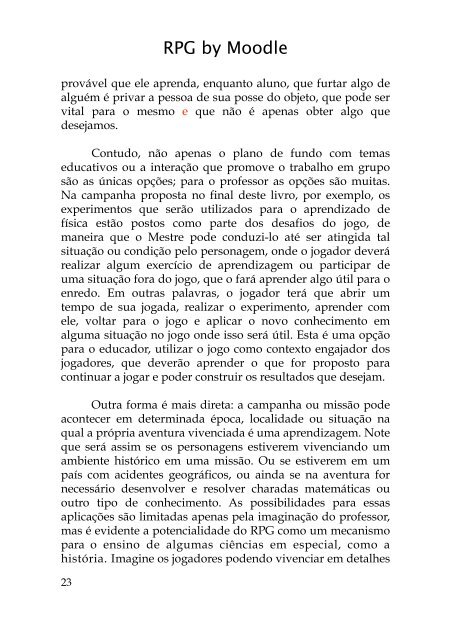 livro RPG by Moodle - Alfredo Matta