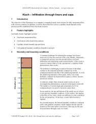 VADOSE Kisch liners and caps.pdf - GEO-SLOPE International Ltd.