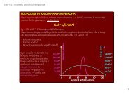 EQUAZIONE DI BOLTZMANN PER ENTROPIA S(A ... - life and fitness