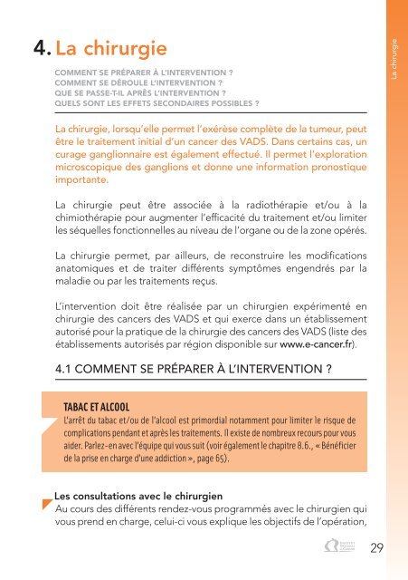 4 pages - Institut National Du Cancer