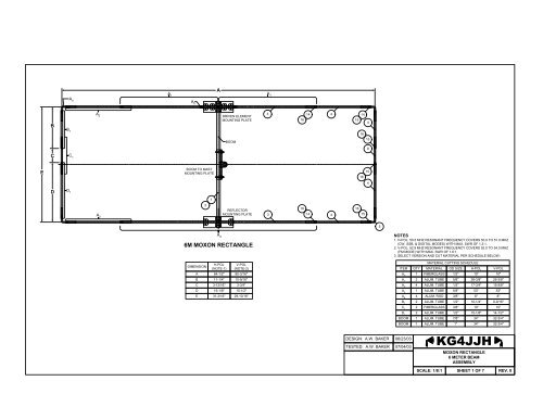 6m Moxon Drawings - KG4JJH