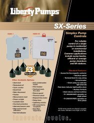 SX-Series - Liberty Pumps