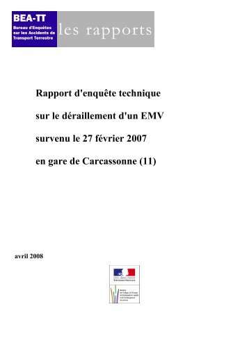 Rapport final Carcassonne - BEA-TT