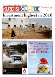 Investment highest in 2010 - Kurdish Globe