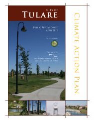Climate Action Plan - City of Tulare