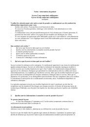 Notice : information du patient Sycrest 5 mg comprimÃ©s ... - Lundbeck