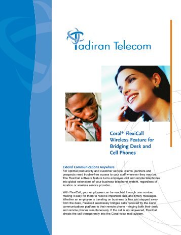 Coral FlexiCall - Tadiran Telecom