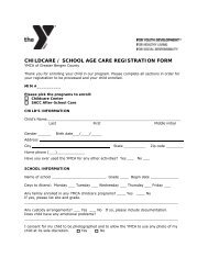 after school enrollment form 2013-14 - YMCA OF THE GREATER ...