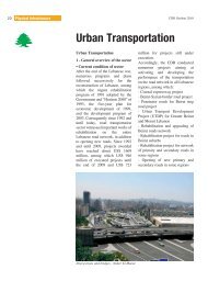 Urban Transportation - Council for Development and Reconstruction