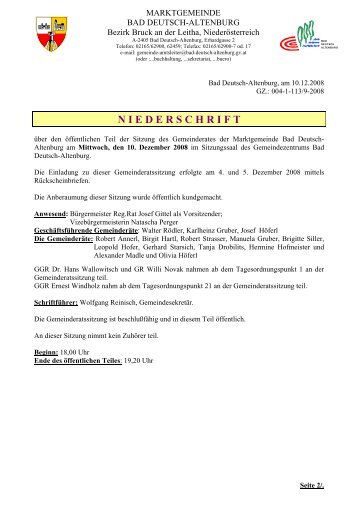 (3,24 MB) - .PDF - Marktgemeinde Bad Deutsch-Altenburg