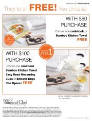 Guest Special - Pampered Chef