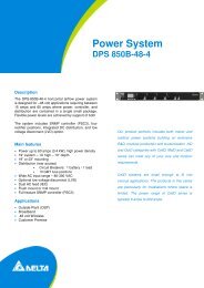 DPS 850B-48-4 - DELTA Power Solutions