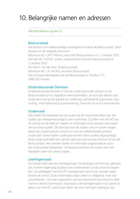 Download hier onze schoolgids - Wellantcollege