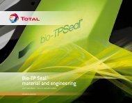 Bio-TP SealÂ® material and engineering - Total Refining & Chemicals