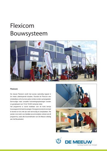 Flexicom Bouwsysteem - De Meeuw