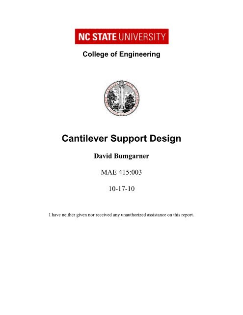 COES Lab Report Template - Department of Mechanical and ...