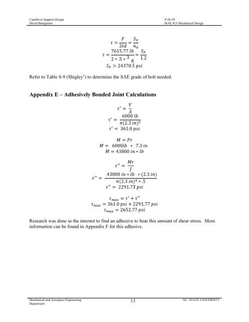 COES Lab Report Template - Department of Mechanical and ...