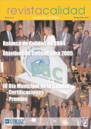 Revista Q10.qxp - Calidad - Ayuntamiento de MÃ¡laga