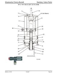 Replacment Parts for Waukesha W71-W73 Seat Lift Actuators
