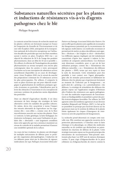 Substances naturelles sécrétées par les plantes et ... - Jejardine.org