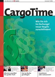 Wie Sie sich im Dschungel neuer Regeln zurechtfinden! - CargoLine