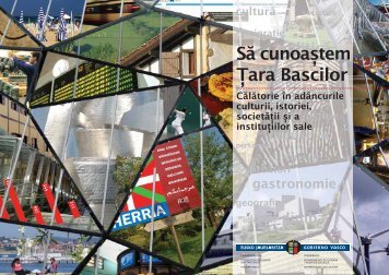 SÄ cunoastem Tara Bascilor - Kultura Saila - Euskadi.net