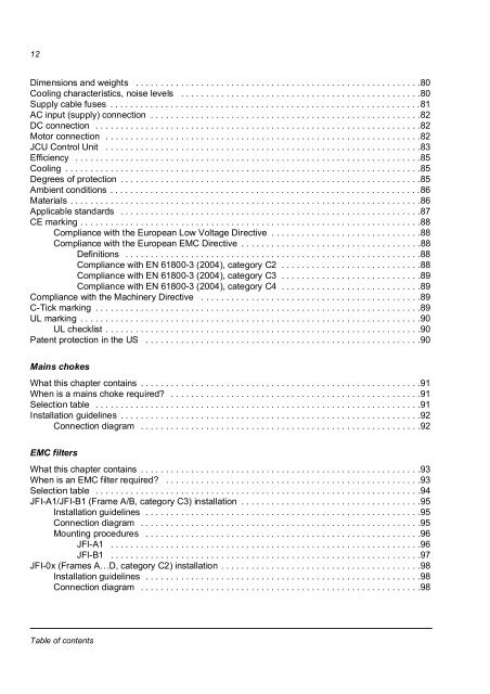 EN / ACS850-04 (1.1 to 45 kW) Hardware Manual - VAE ProSys sro