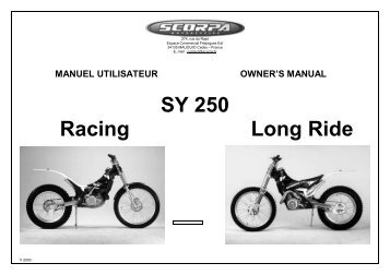 SY 250 Racing Long Ride