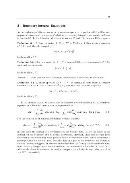 The Boundary Element Method for the Helmholtz Equation ... - FEI VÅ B