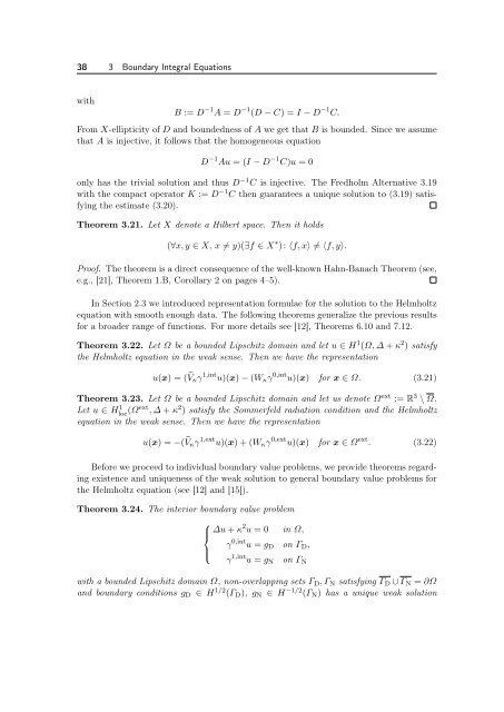 The Boundary Element Method for the Helmholtz Equation ... - FEI VÅ B