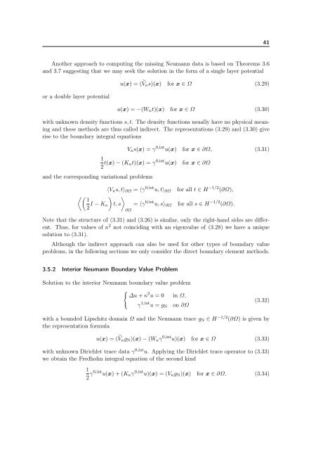 The Boundary Element Method for the Helmholtz Equation ... - FEI VÅ B