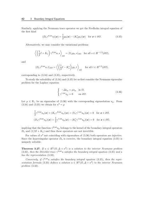 The Boundary Element Method for the Helmholtz Equation ... - FEI VÅ B