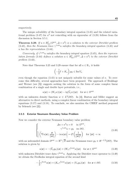 The Boundary Element Method for the Helmholtz Equation ... - FEI VÅ B